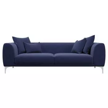 Диван taylor (kare) синий 245x70x145 см.