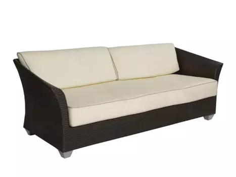 Диван трехместный barbados (atmosphera) коричневый 210x80x86 см.