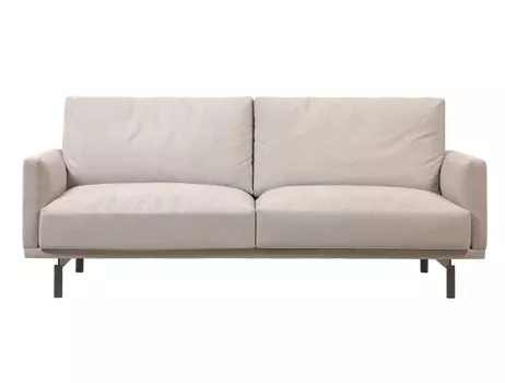 Диван трехместный galene (la forma) бежевый 214x94x96 см.