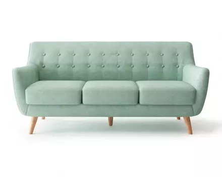 Диван трехместный picasso (bradexhome) голубой 186x83x85 см.