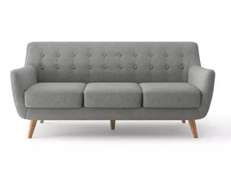 Диван трехместный picasso (bradexhome) серый 186x83x85 см.