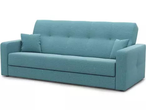 Диван «твист» (аврора) голубой 225x104x96 см.