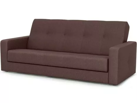 Диван «твист» (аврора) коричневый 225x104x96 см.