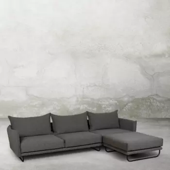 Диван угловой vicenni (desondo) серый