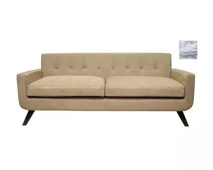 Диван uter серый (mak-interior) серый 208x86x78 см.