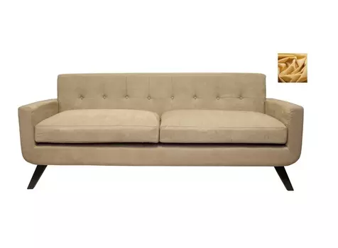 Диван uter желтый (mak-interior) желтый 208x86x78 см.