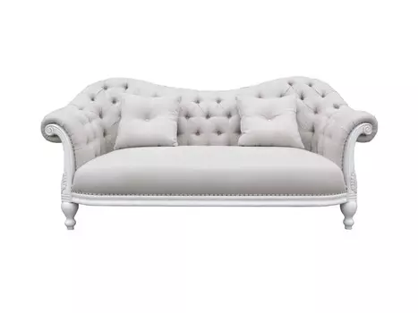 Диван velina (mak-interior) серый 195x95x80 см.