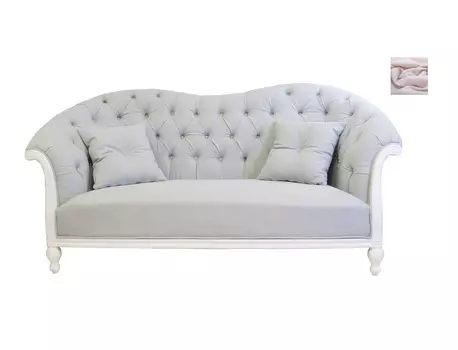 Диван velina розовый (mak-interior) розовый 195x95x80 см.