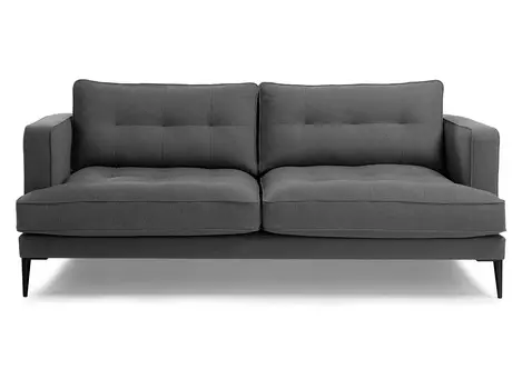 Диван vinny (la forma) серый 183x77x87 см.