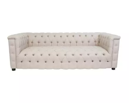 Диван vitro (mak-interior) бежевый 220x75x98 см.