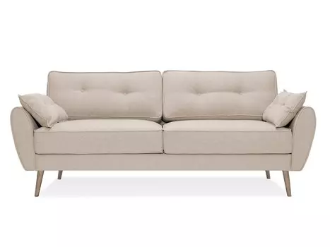 Диван vogue (myfurnish) бежевый 226x88x91 см.