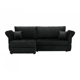 Диван wing (ogogo) черный 254x94x155 см.