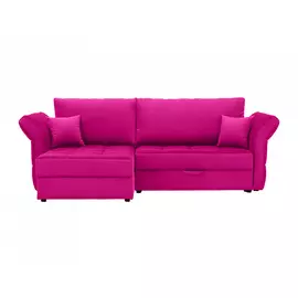 Диван wing (ogogo) розовый 254x94x155 см.
