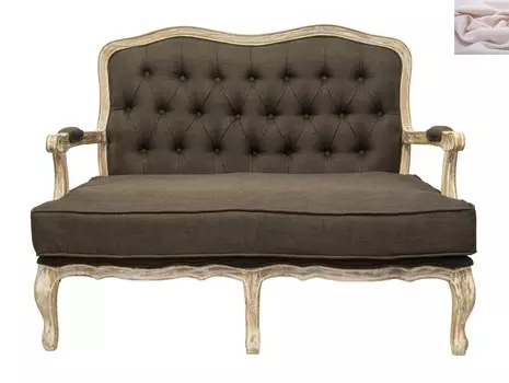 Диван yareli brown ver.2 розовый (mak-interior) розовый 130x105x90 см.