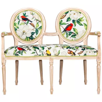 Диванетка «цветущая аристократка» (object desire) мультиколор 111x97x55 см.