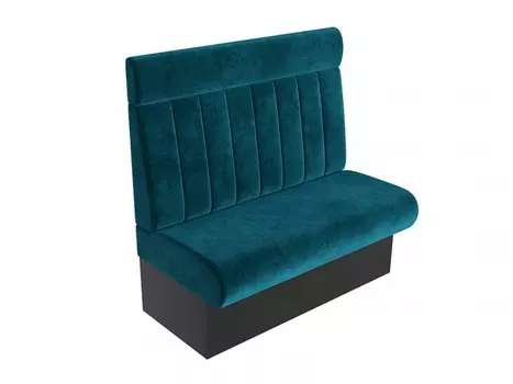 Диванная секция д12 (dubrava) бирюзовый 100x120x65 см.