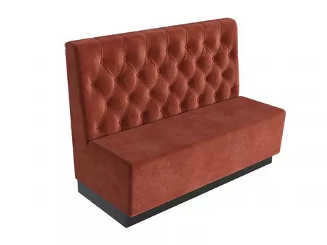 Диванная секция д9 (dubrava) коричневый 100x90x123 см.