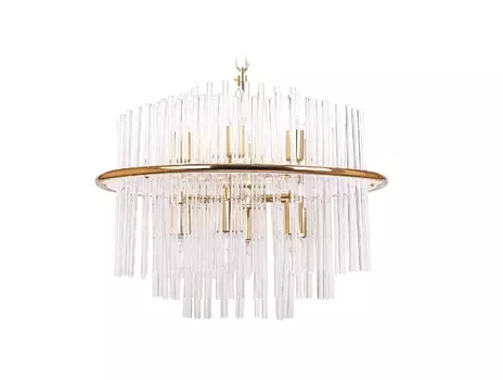 Дизайнерская люстра bekiles 6 (mak-interior) прозрачный 50x40 см.