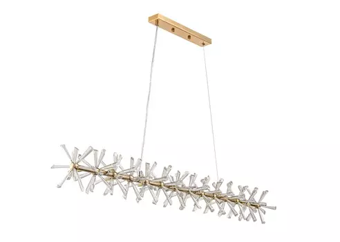 Дизайнерская люстра star light l1000 (mak-interior) прозрачный 100x18 см.