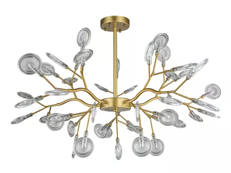 Дизайнерская люстра winfordo 850 (mak-interior) прозрачный 85x25 см.