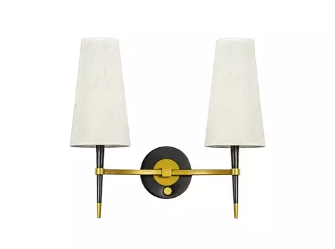 Дизайнерские люстры и светильники simple twins (mak-interior) бежевый 42x34 см.