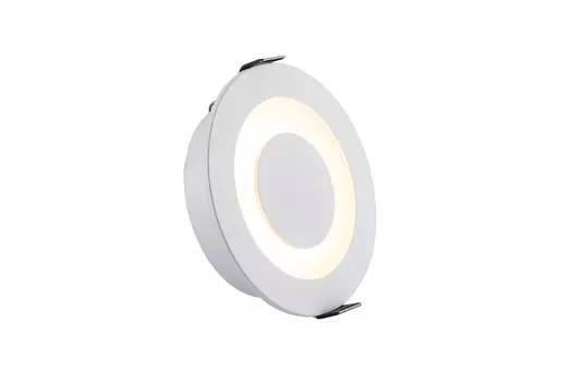 Dk2700-wh встраиваемый светильник, ip 20, 7 вт, led 3000, белый, алюминий (denkirs) белый