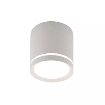 Dk4013-wh светильник накладной ip 20, 5 вт, led 4000, белый, алюминий/акрил (denkirs) белый