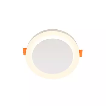 Dk4020-wh встраиваемый светильник ip 20, 6 вт, led 3000, белый, алюминий (denkirs) белый