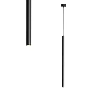 Dk4303-bk подвесной светильник со встроенным светодиодом, 5w, ip 20, 3000k, черный, алюминий (denkirs) черный