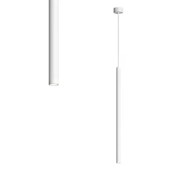 Dk4303-wh подвесной светильник со встроенным светодиодом, 5w, ip 20, 3000k, белый, алюминий (denkirs) белый