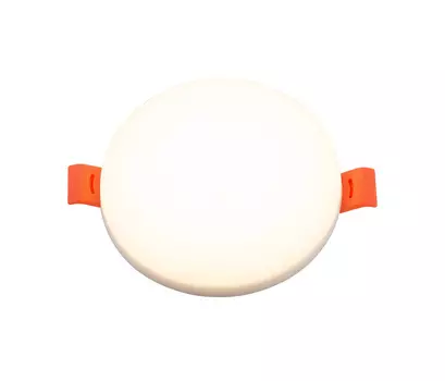 Dk4605-dw встраиваемый светильник, ip 20, 18 вт, led 4000, белый, пластик (denkirs) белый