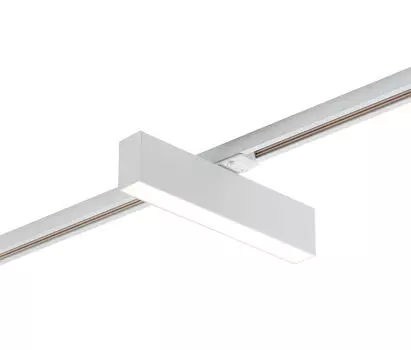 Dk6430-wh трековый светильник ip 20, 10 вт, led 3000, белый, алюминий (denkirs) белый