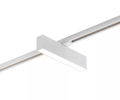 Dk6440-wh трековый светильник ip 20, 10 вт, led 4000, белый, алюминий (denkirs) белый