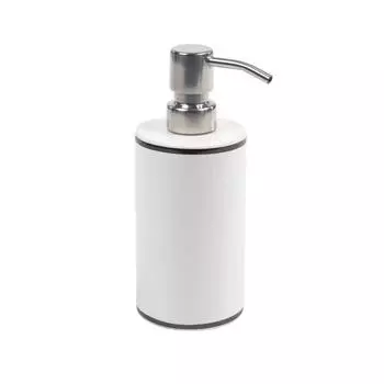 Дозатор для мыла arminda (la forma) белый 19 см.