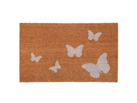 Дверной коврик (kristy home) коричневый 75x45x1 см.