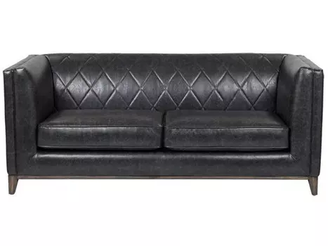 Двухместный диван charming (icon designe) черный 200x76x86 см.