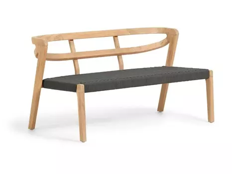 Двухместный диван ezilda (la forma) коричневый