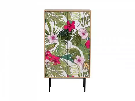 Двустворчатый шкаф boho color (ogogo) мультиколор 84x150x40 см.