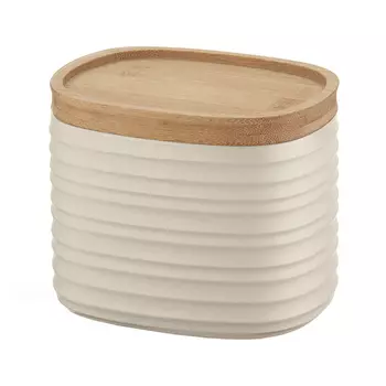 Емкость для хранения (guzzini) бежевый 12x11x9 см.