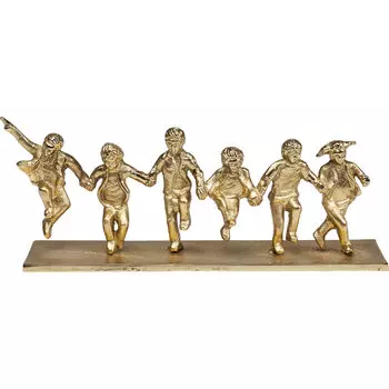 Фигура декоративная dancing (kare) золотой 39x15x7 см.