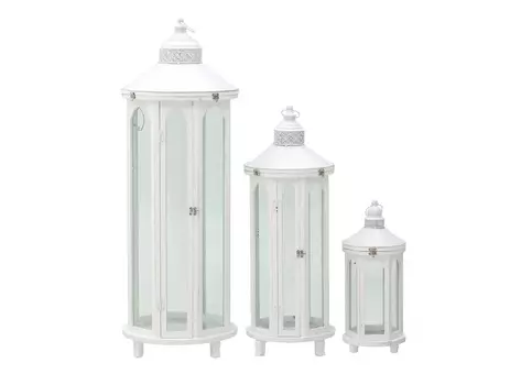 Фонарь, набор 3шт connor (to4rooms) белый 115.0 см.