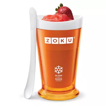 Форма для холодных десертов slush &amp; shake (zoku) оранжевый 10x16x10 см.