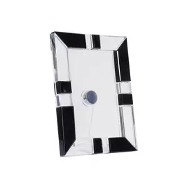 Фоторамка из хрусталя (garda decor) черный 19x24x10 см.