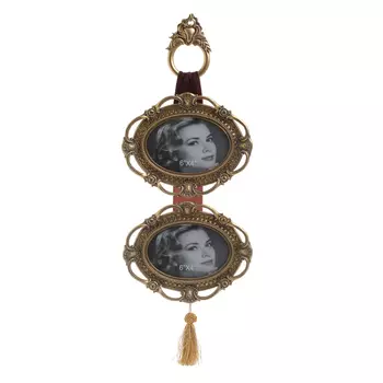 Фоторамка настенная watch (to4rooms) золотой 22x61x2 см.