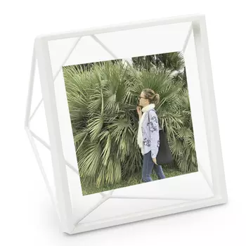 Фоторамка prisma (umbra) белый 15x15x7 см.