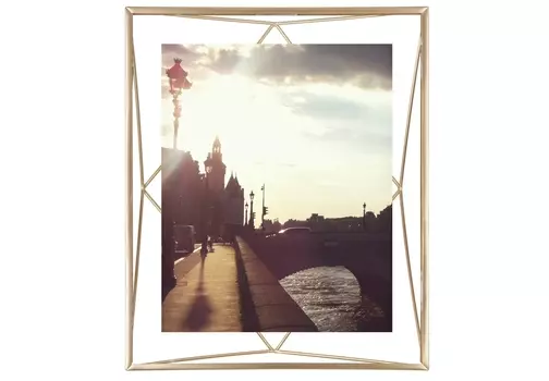 Фоторамка prisma (umbra) золотой 25x30x7 см.