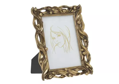 Фоторамка requot (to4rooms) золотой 15x20x5 см.