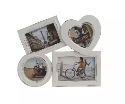 Фоторамка time memories (to4rooms) белый 31.0x26.5x2.5 см.