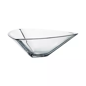 Фруктовница triangle 30см (crystalite bohemia) прозрачный 30 см.