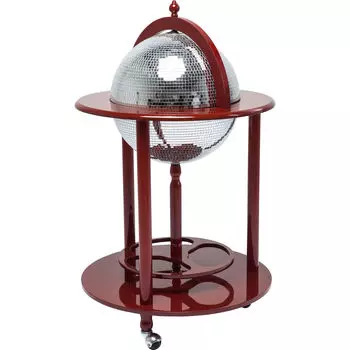 Глобус bar disco (kare) красный 46x90x46 см.